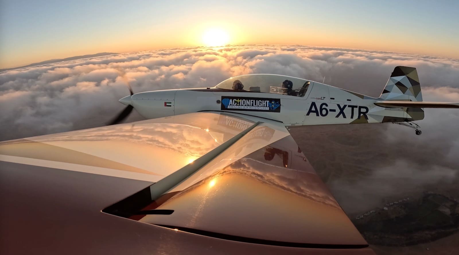 Vertical Upset Prevention and Recovery Training (UPRT) Advanced pilot training - ActionFlight Ras Al Khaimah, UAE